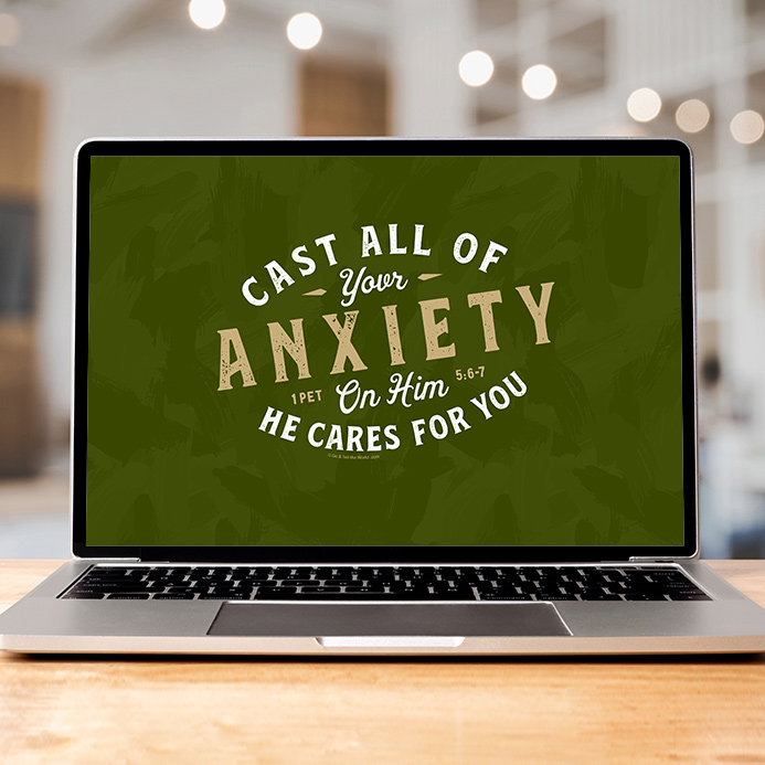 Cast Your Anxiety Desktop Wallpaper