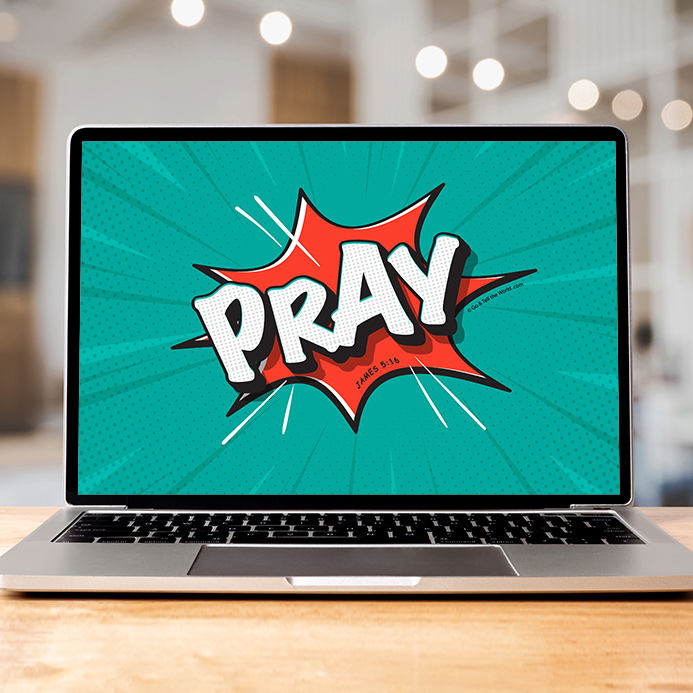 Pray Desktop Wallpaper