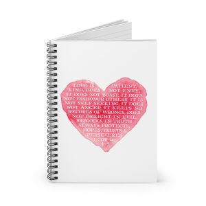 Love is... Spiral Notebook